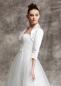 Preview: NEU* Bolero,Brautjacke aus Satin